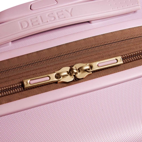 خرید چمدان دلسی پاریس مدل فری استایل سایز متوسط رنگ صورتی دلسی ایران – FREESTYLE DELSEY  PARIS 00385981909 delseyiran 5